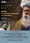 Rumi, A timeless messenger of Liberation, 2th Nov. 2023